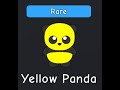 How to find yellow panda  find the pandas  roblox