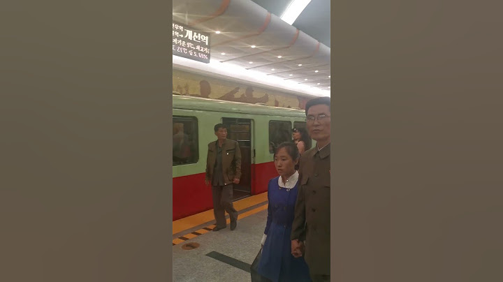 Daily Life in North Korea (Pyongyang Metro new refurbished station) #pyongyangmetro #pyongyang #dprk