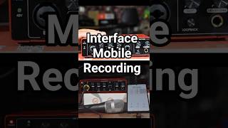 Mobile Studio Setup | Audio Interface Mobile Studio S | Home Studio Singing Setup | Recording Setup