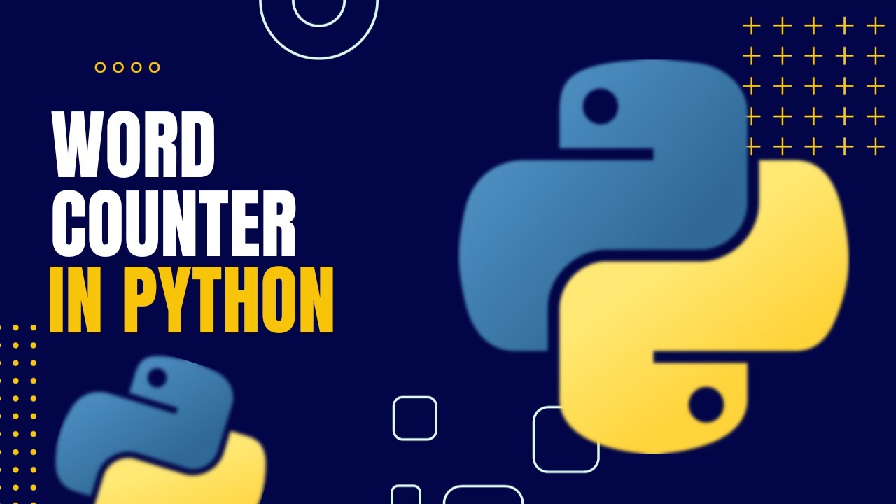 Word Counter in Python | Complete Beginner Tutorial - YouTube