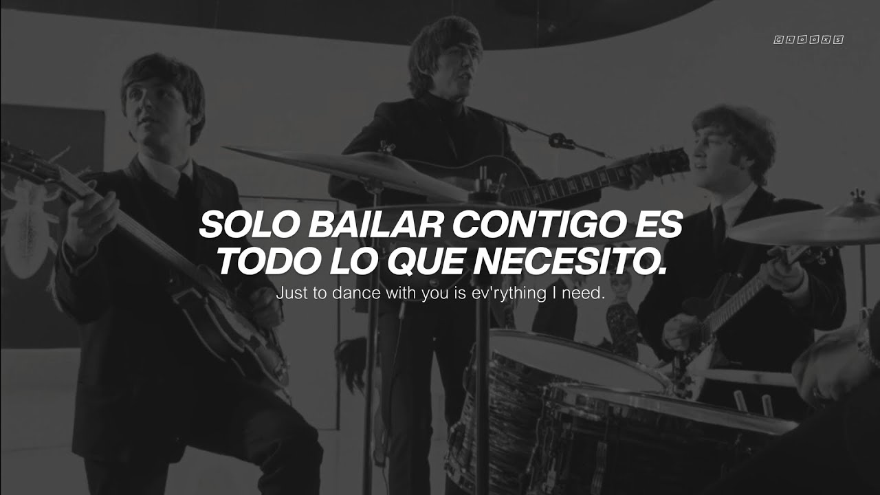 The Beatles - I'm Happy Just To Dance With You (Sub. Español)