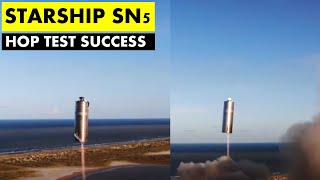 SpaceX Starship Updates I Starship SN5 150m Hop Test Success I SN8 Stacking Begins