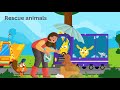Rescue Animals l kids Cartoon | kids Animation