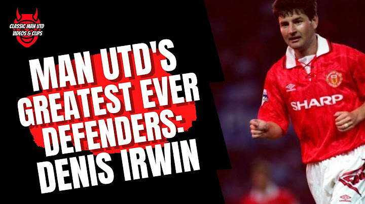 Man Utd's Greatest Ever Defenders | Denis Irwin (1990 - 2002) 🟥⬜️⬛️ ⚽️