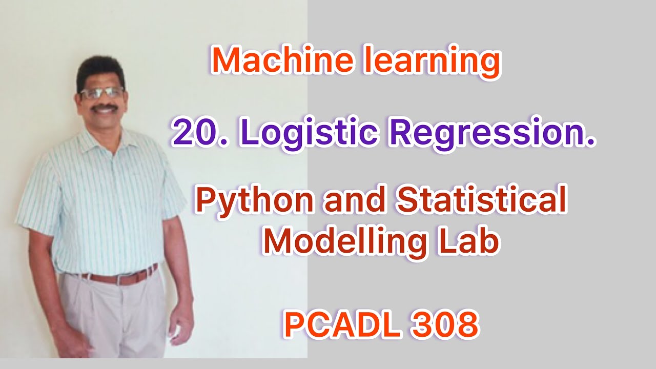 20/Machine learning/Logistic regression / Python and statistical ...