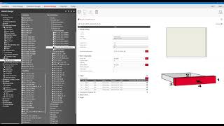 How to add castors to the bottom of a Cabinet using imos iX23 screenshot 4