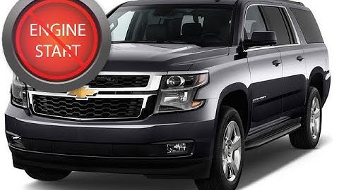 Open and Start Chevy truck and SUV keyless start models with a dead key fob, through 2024.