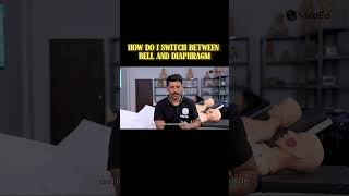 How do I switch between bell and diaphragm ..#pwmeded #physicswallah #santhoshsir #mbbs