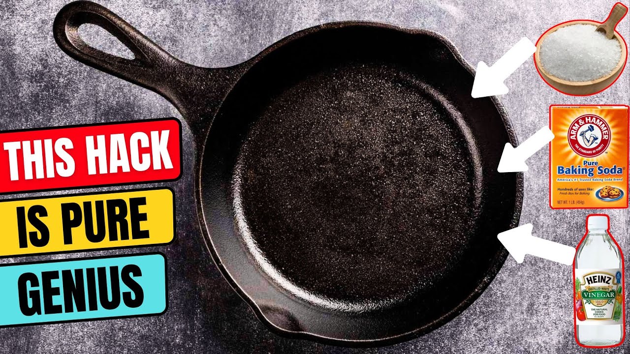 How to Clean Cast Iron Skillet With Baking Soda: Easy & Effective Tips