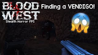 Finding a Vendigo in BLOOD WEST | SCARY MONSTER SUMMONS FLYING SKULLS | Wild West Horror FPS screenshot 1