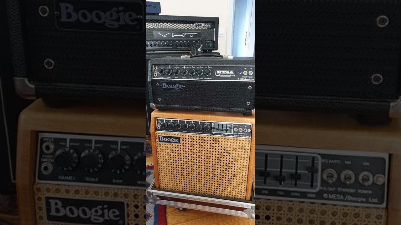 Mesa Boogie Mark III no stripe vs Mark IIC+