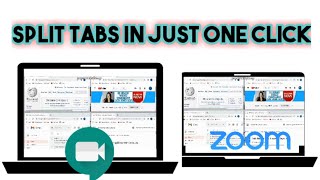 How to split google chrome tabs on single screen? | Tab resize in Hindi screenshot 5