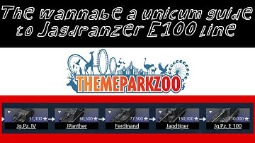 Wannabe a Unicum Guide to Jagdpanzer E100 line | World of Tanks