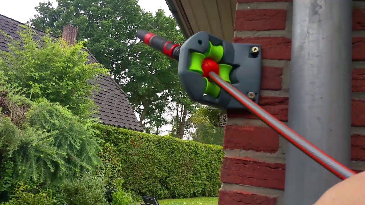 Umlenkrolle für den Gartenschlauch. YouTube