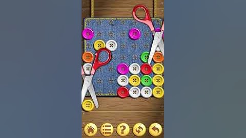 Buttons and Scissors (Android) 7x7 gameplay