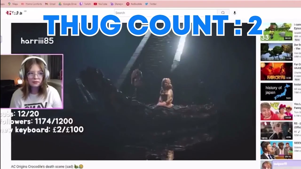 DREAMYBULL THUGS STREAMER GIRL 4 TIMES!!!