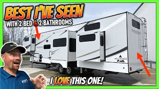 BETTER Than a Bunkhouse!! 2023 Alliance Paradigm 395DS Fifth Wheel RV