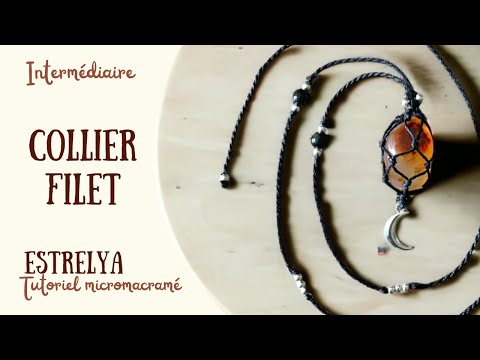 Collier sertissage filet porte pierre - Tutoriel pendentif micromacramé Comment fabriquer des pendentifs avec du fil et des pierres : guide créatif pas à pas hqdefault