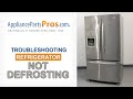 Refrigerator Will Not Defrost - Top 6 Reasons & Fixes - Kenmore, Whirlpool, Frigidaire, GE & others