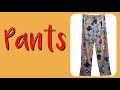 Pants pronunciation