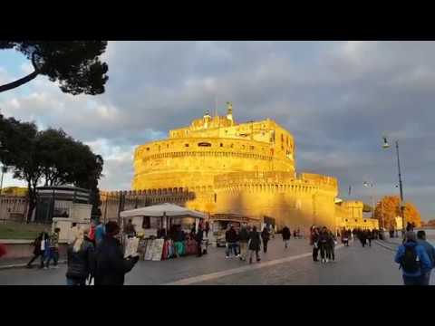 فيديو: زيارة قلعة سانت أنجيلو في روما ، إيطاليا