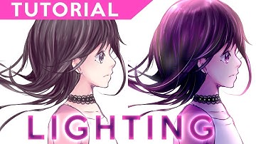 Lighting Effect Tutorial 【PaintTool Sai】