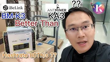 Is #iBelink BM K3 better than #Antminer KA3??#ibelink #antminerka3 #kadena 😀😀