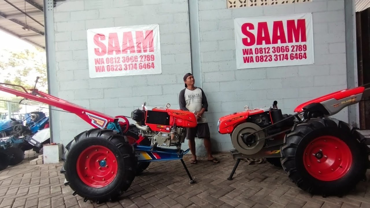 PERBANDINGAN TRAKTOR THAILAND NC131 PLUS DENGAN TRAKTOR QUICK G1000