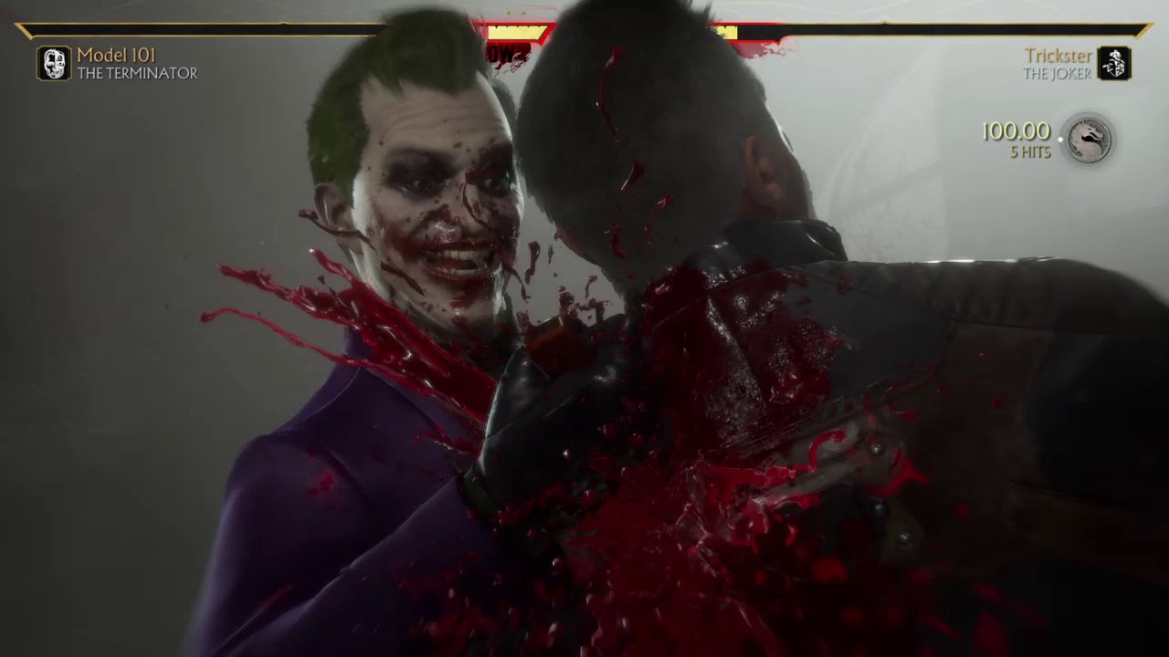 Mortal Kombat 11 The Terminator vs The Joker
