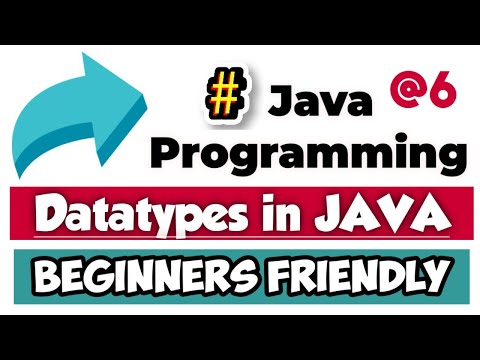 ✨ Datatypes in Java in Hindi |Java Datatypes | java tutorial for beginners | data types in java