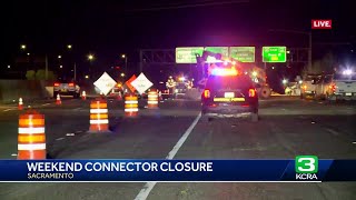 Westbound Highway 50 connector has weekend closure