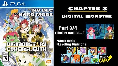 Digimon Story Cyber Sleuth (PS4 PRO) - **No DLC** | **Hard Mode** Chapter 3 - Part 3/4