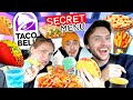 Tasting VIRAL Celebrity Foods! TACO BELL Secret Menu!!!