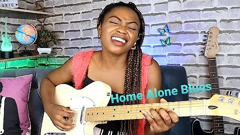 Home Alone Blues - Guitar Jam