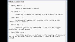 Hibernate Chapter17 - Query Criteria API Introduction