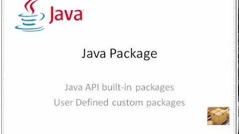 Java - packages - Builtin and User defined