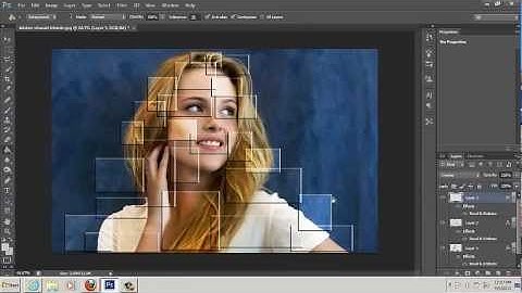 Abstract shapes effect photoshop tutorial
