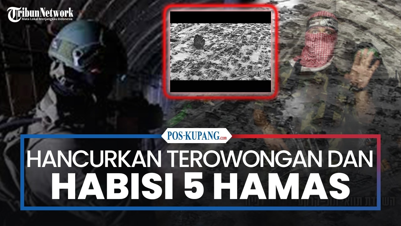 IDF Hancurkan Terowongan dan Tewaskan 5 Anggota Hamas di Gaza