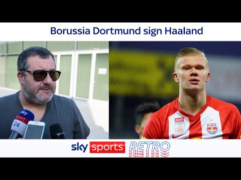 Mino Raiola on why Erling Haaland turned down Manchester United for Borussia Dortmund