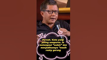 pesan rocky gerung ttg kata pernah #quotes #petuah #motivasi #petuahbijak #shortsvideo