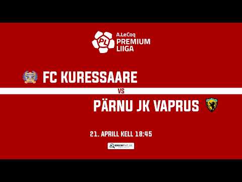 FC Kuressaare - Pärnu JK Vaprus, A. Le Coq Premium liiga 8. voor — football video