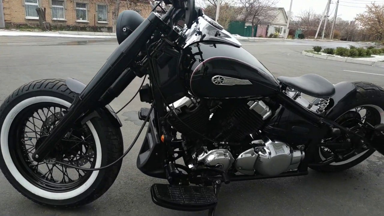 Презентация боббера на базе Yamaha Dragstar 400 от GARAGE326!