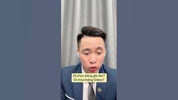 Di chúc ghi âm? Có hợp pháp không? #luatsuquangsang