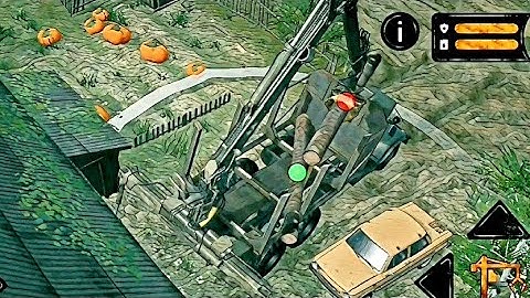 Mudrunner Mobile - Crane operator mission: Spintires mudrunner android & ios gameplay