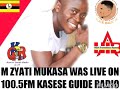 M zyati mukasa was live on 1005 kasese guide radio  hibapromotionskasese 