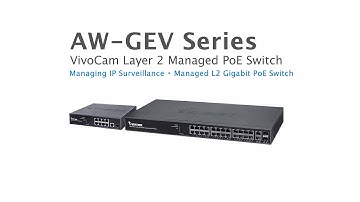 VivoCam PoE Managed Switch - (2/9) Quick setup video