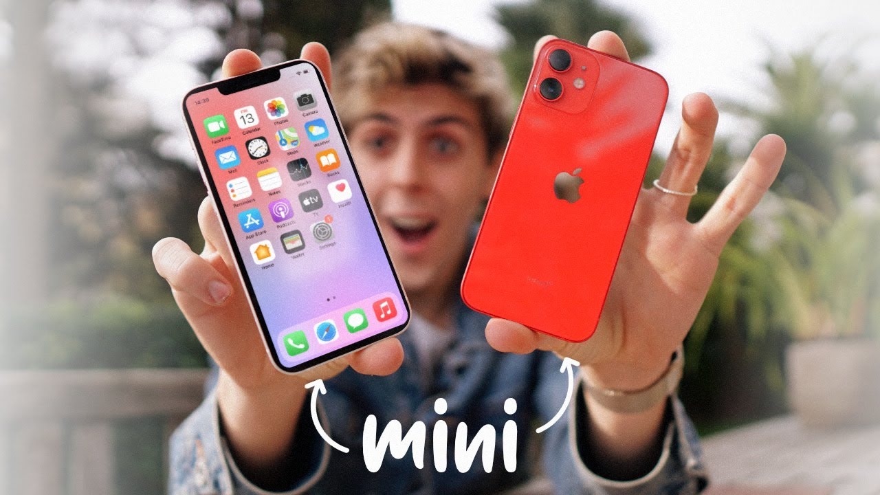 iPhone 12 mini DOUBLE UNBOXING! (it's adorable) - YouTube