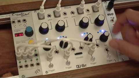 Qu-Bit Wave Eurorack Polyphonic Sample Player