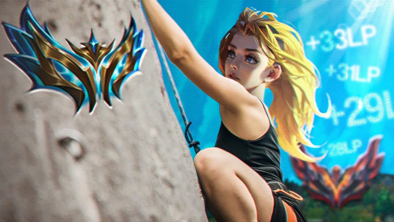 SPEEDRUNNING TO CHALLENGER WITH LUX | Yozu