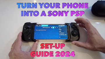 Turn any Android phone into a Sony PSP | PPSSPP Emulator Setup 2024 | Punchi Man Gaming